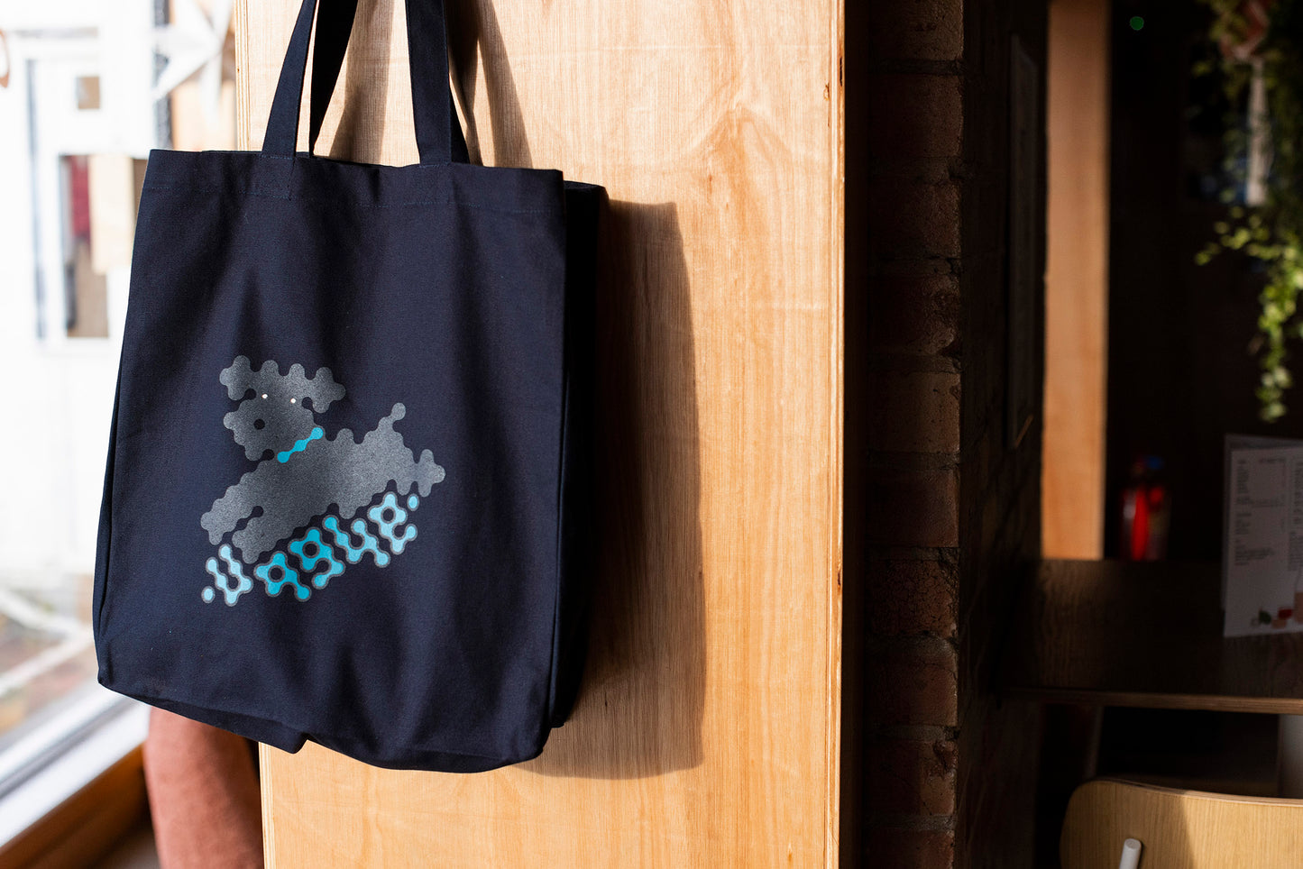Vague - Joe O'Donnell - Gus - Navy Tote Bag