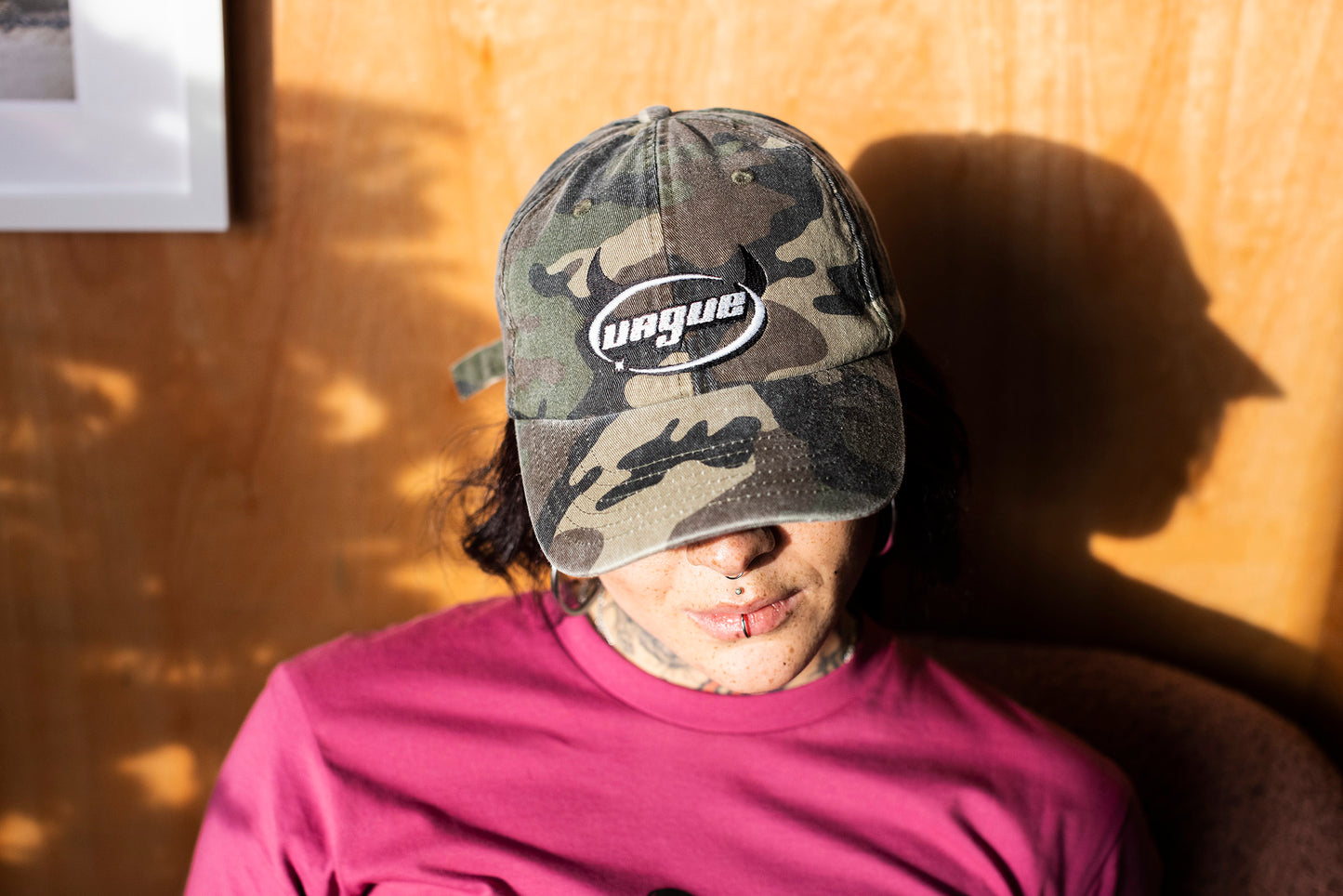 Vague - Secret Horny - Faded Hat - Vintage Camo