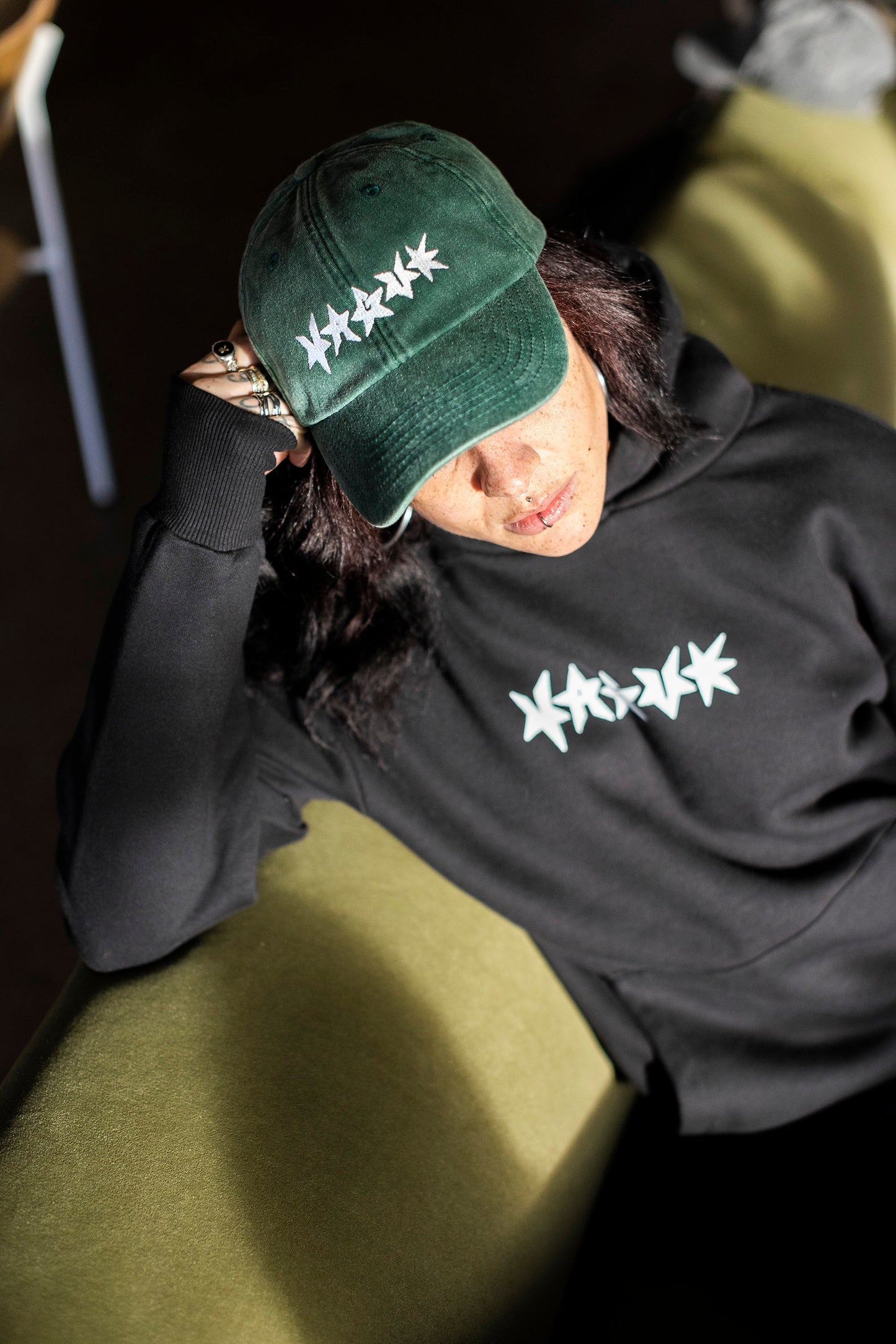 Vague - Ollie MacDonald Oulds - Faded Hat - Vintage Bottle Green