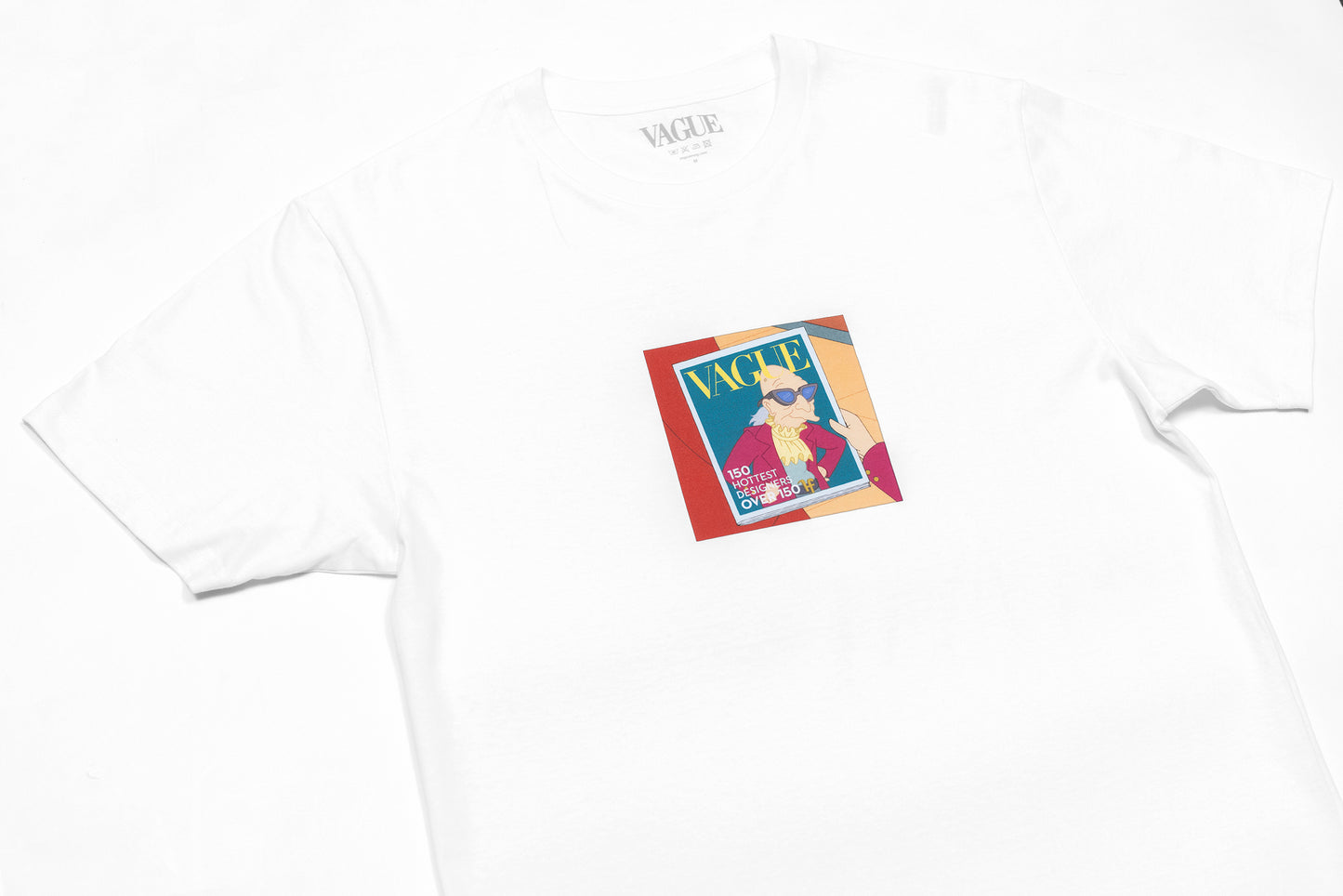 Vague - Professor Farnsworth - White T-Shirt