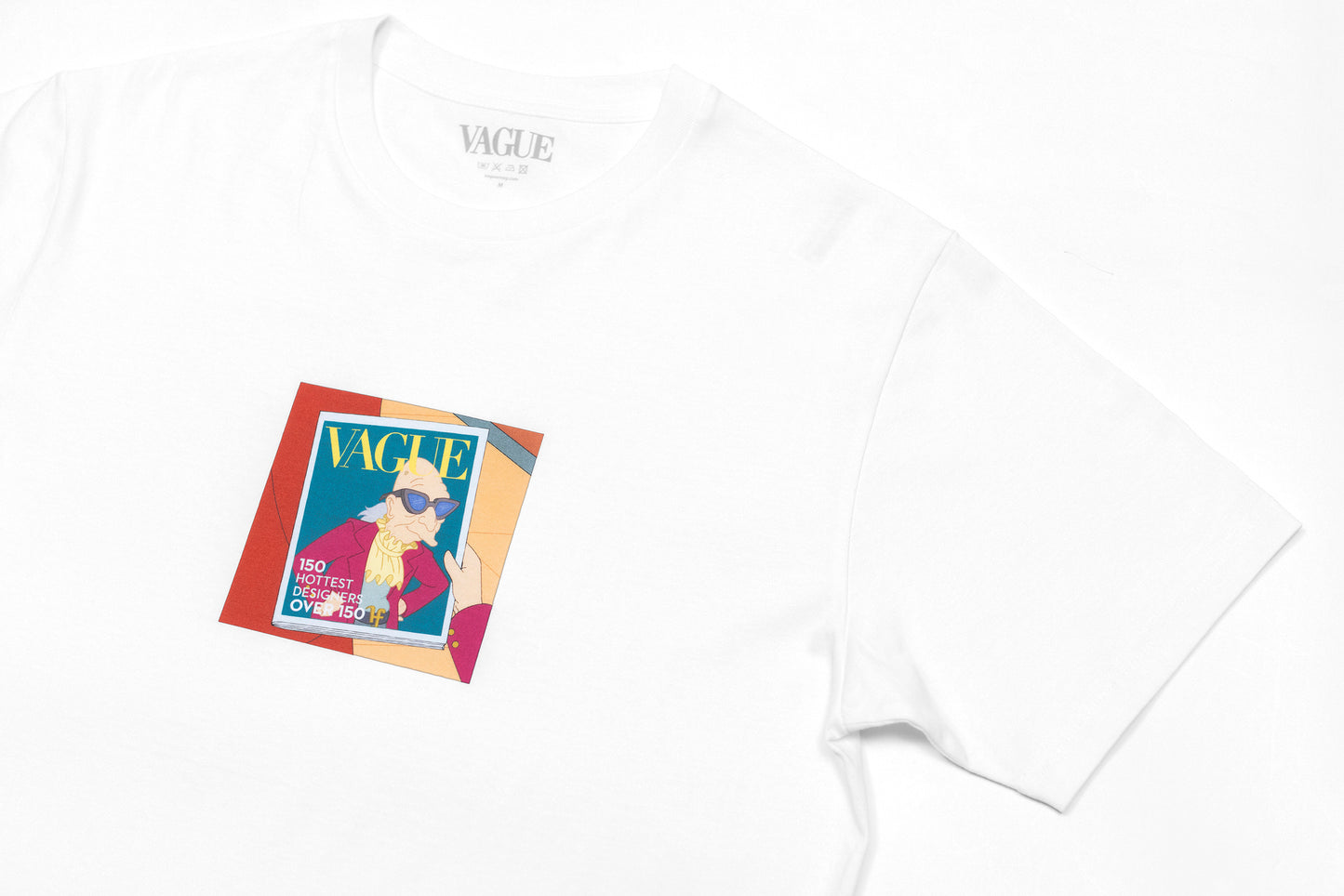 Vague - Professor Farnsworth - White T-Shirt