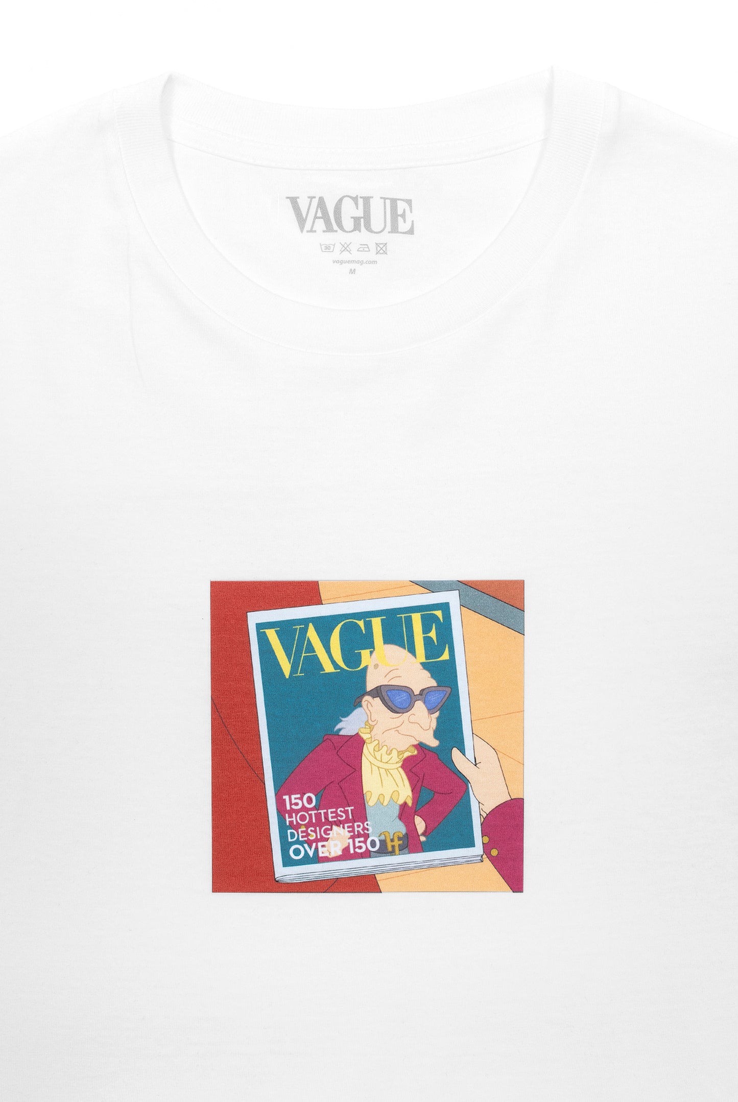 Vague - Professor Farnsworth - White T-Shirt