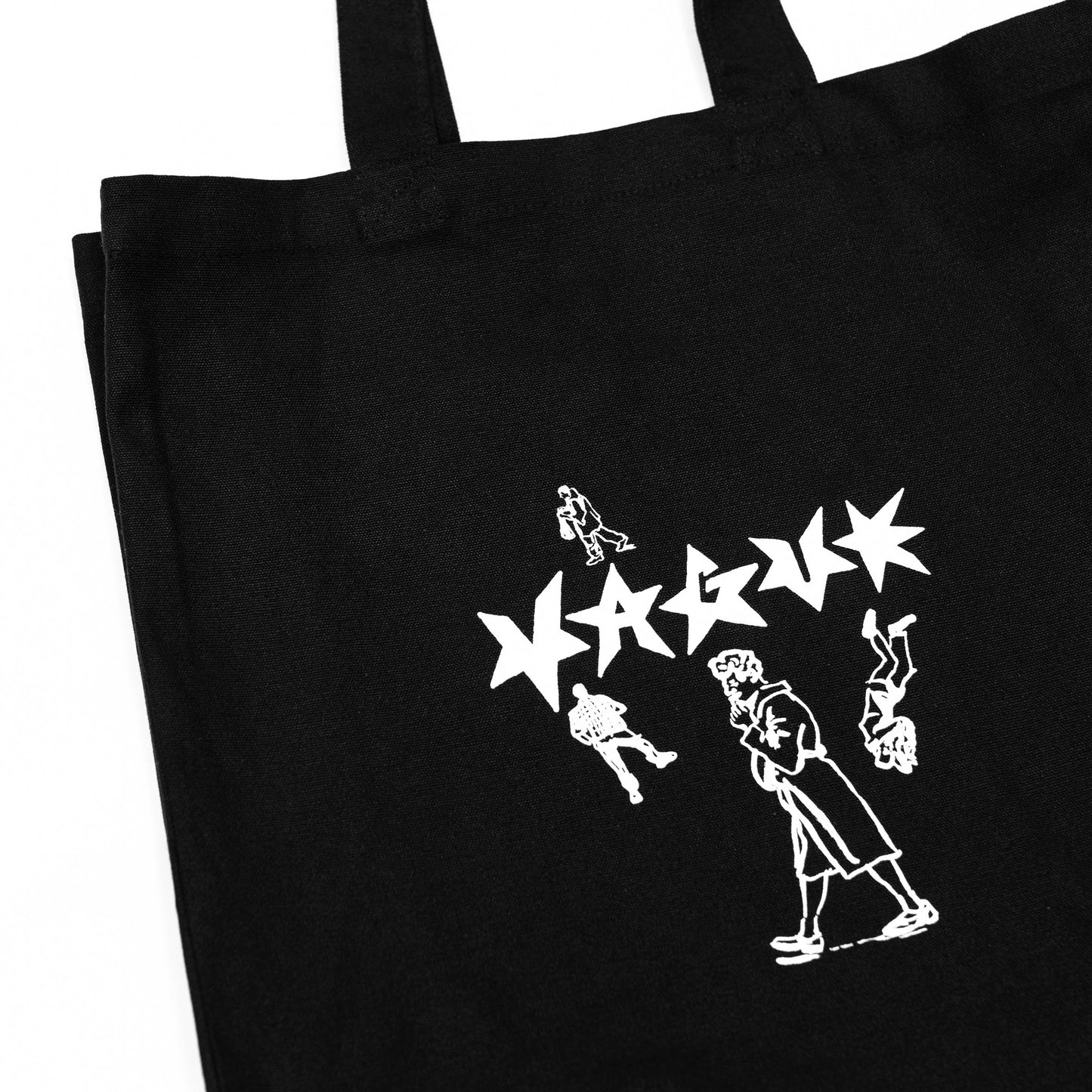Vague - Ollie MacDonald Oulds - Black Tote Bag
