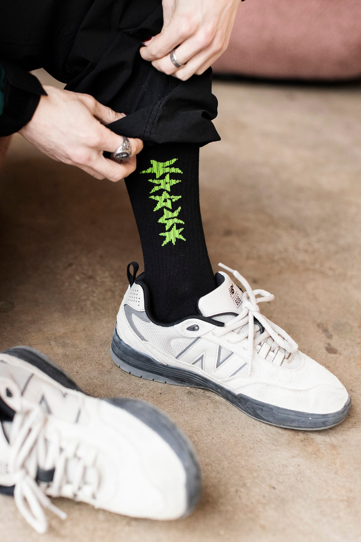 Vague - Ollie MacDonald Oulds - Black Socks