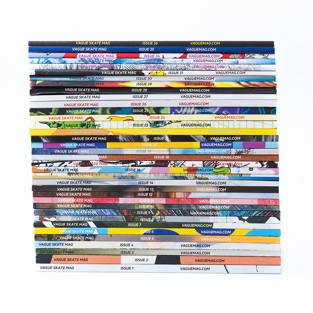 Vague Mag - Yearly Subscription (6 issues), Sticker Pack + Afterlife Bottle Opener