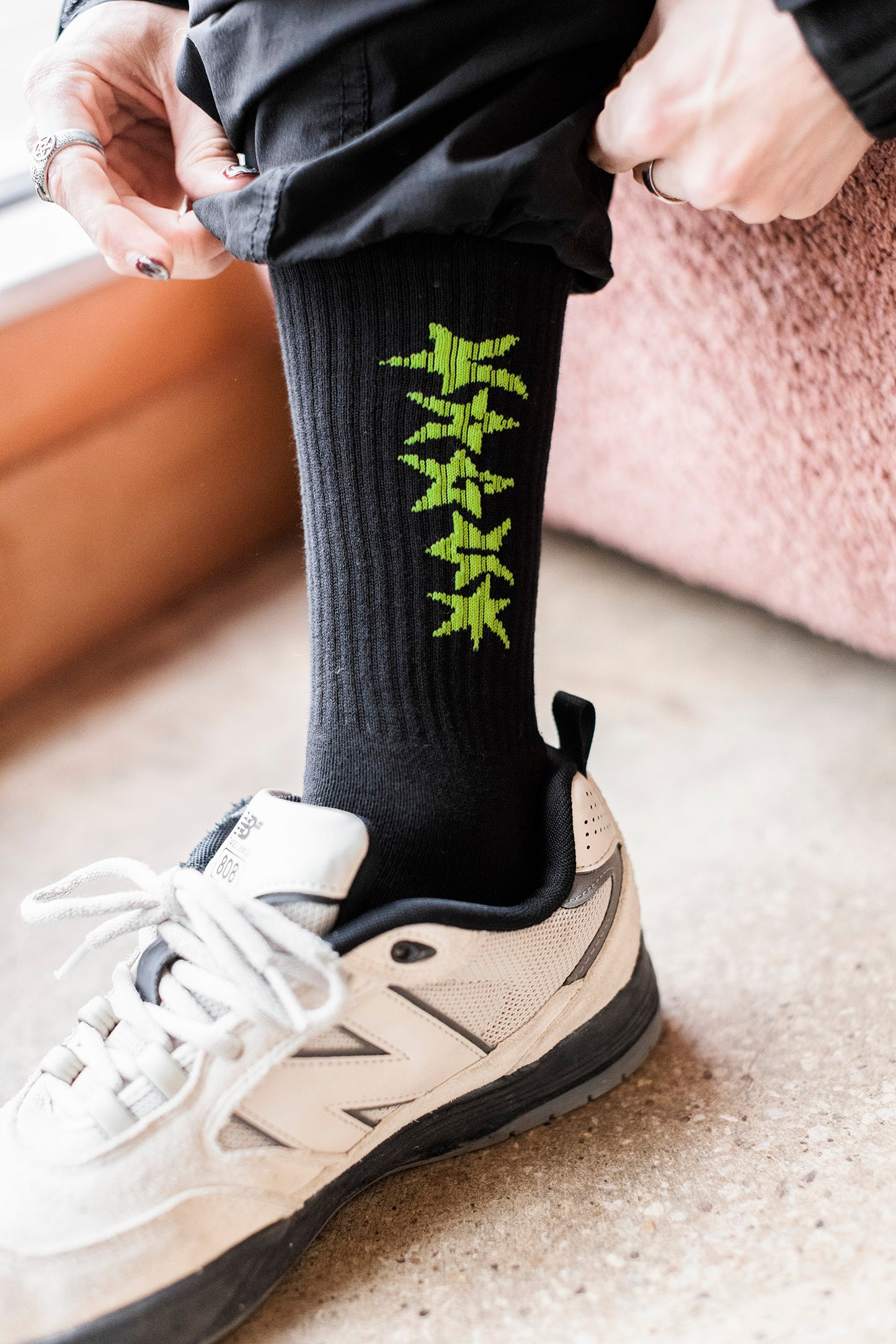 Vague - Ollie MacDonald Oulds - Black Socks