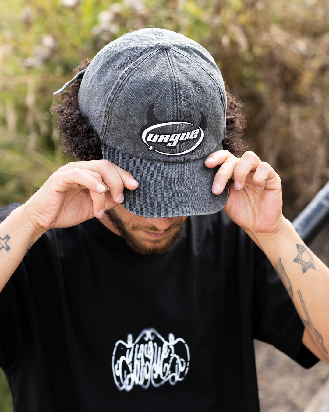 Vague - Secret Horny - Faded Hat - Vintage Black