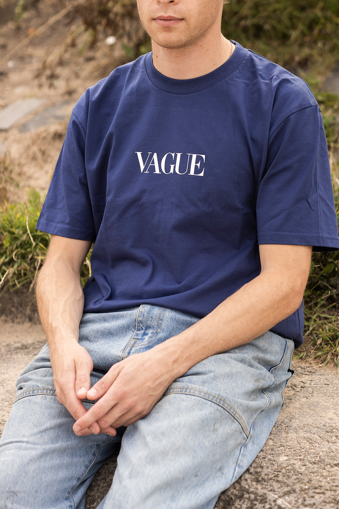 Vague - V@GUE - Cobalt T-Shirt