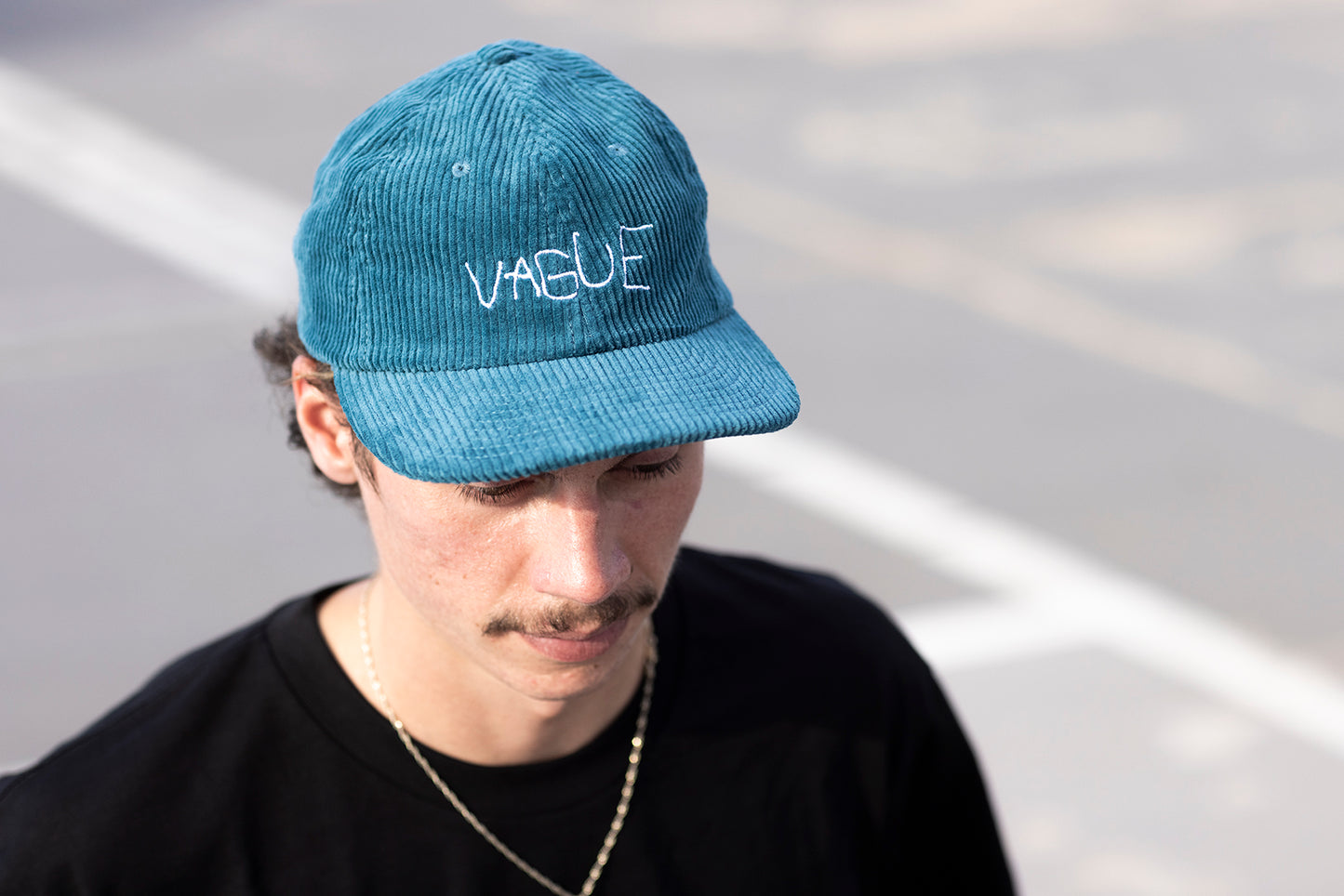 Vague - James Jarvis - Cord Hat - Teal