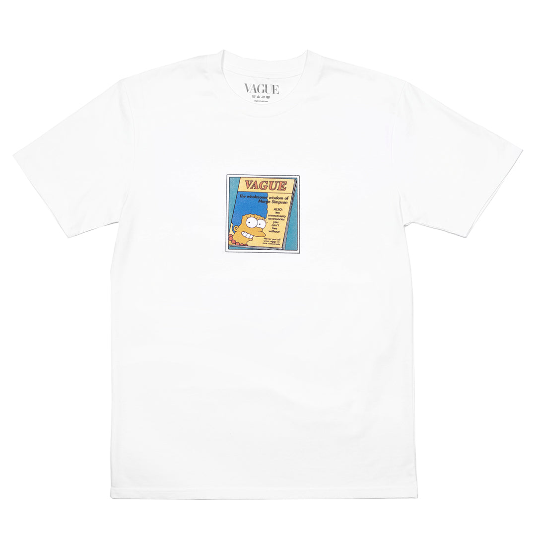 Vague - Marge - White T-Shirt