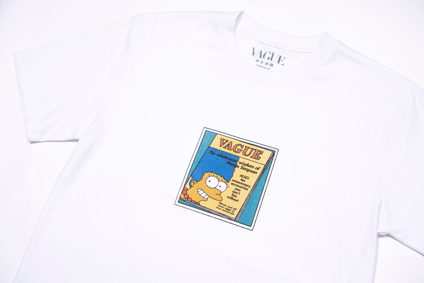 Vague - Marge - White T-Shirt