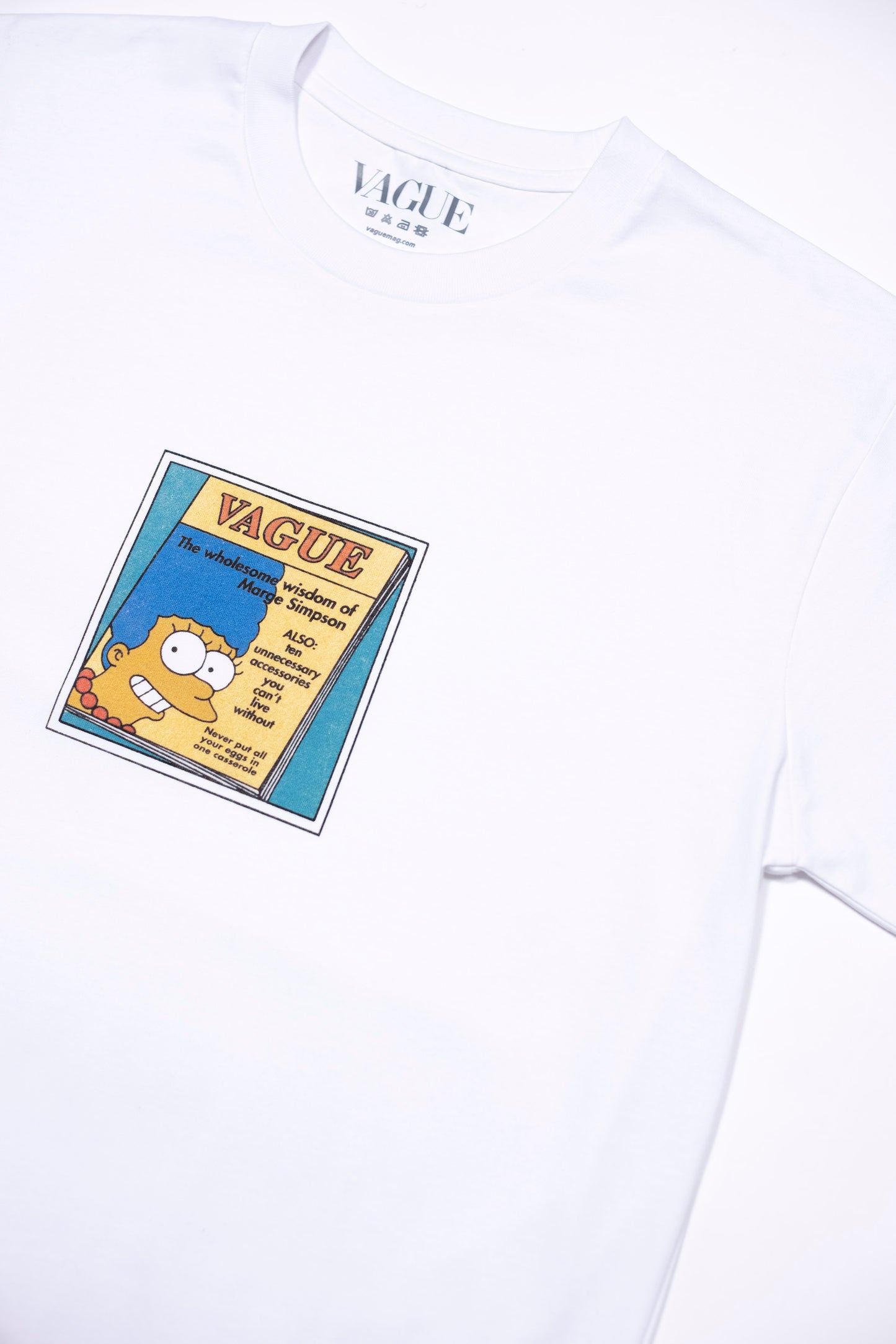 Vague - Marge - White T-Shirt