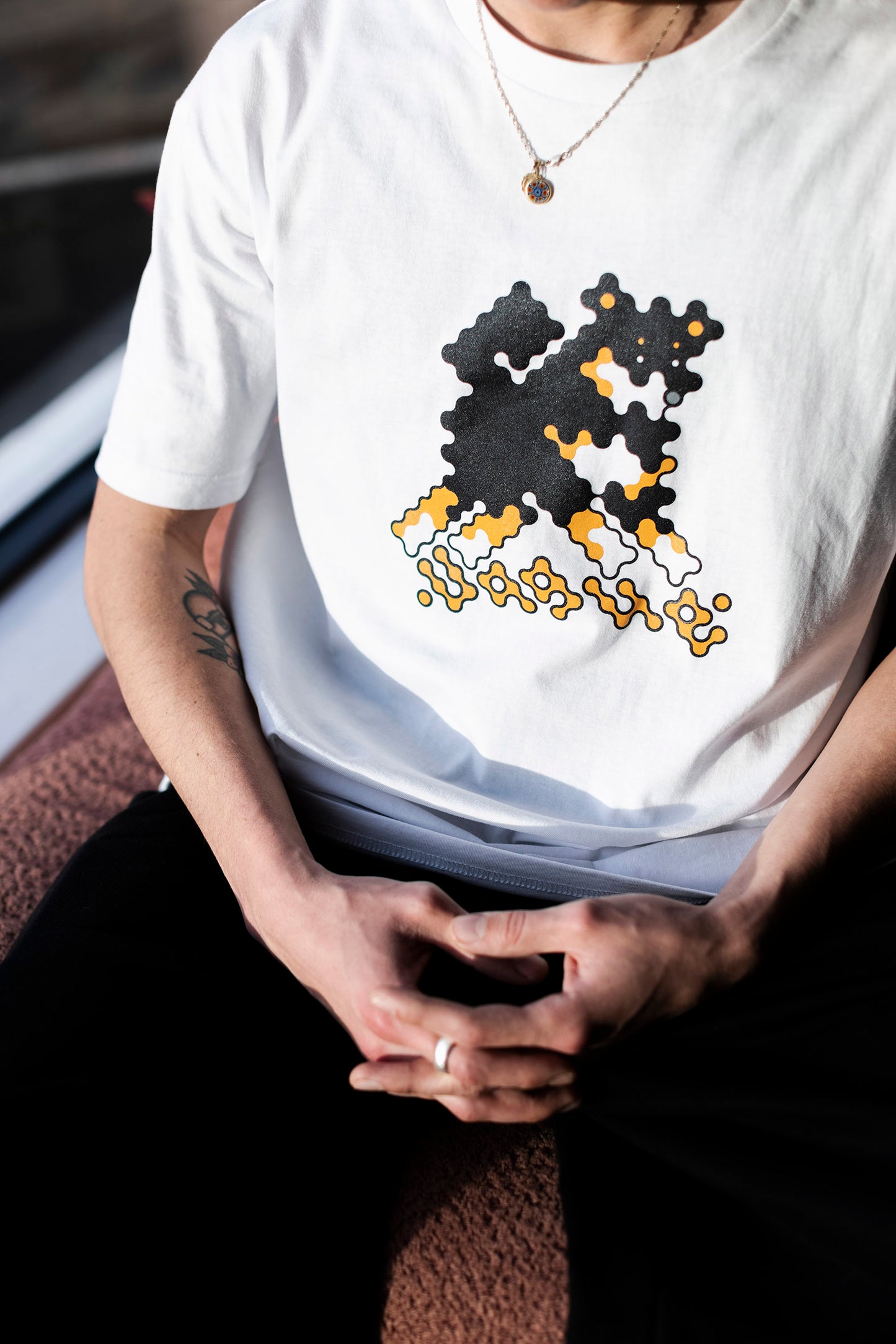 Vague - Joe O'Donnell - Vinnie - White T-Shirt