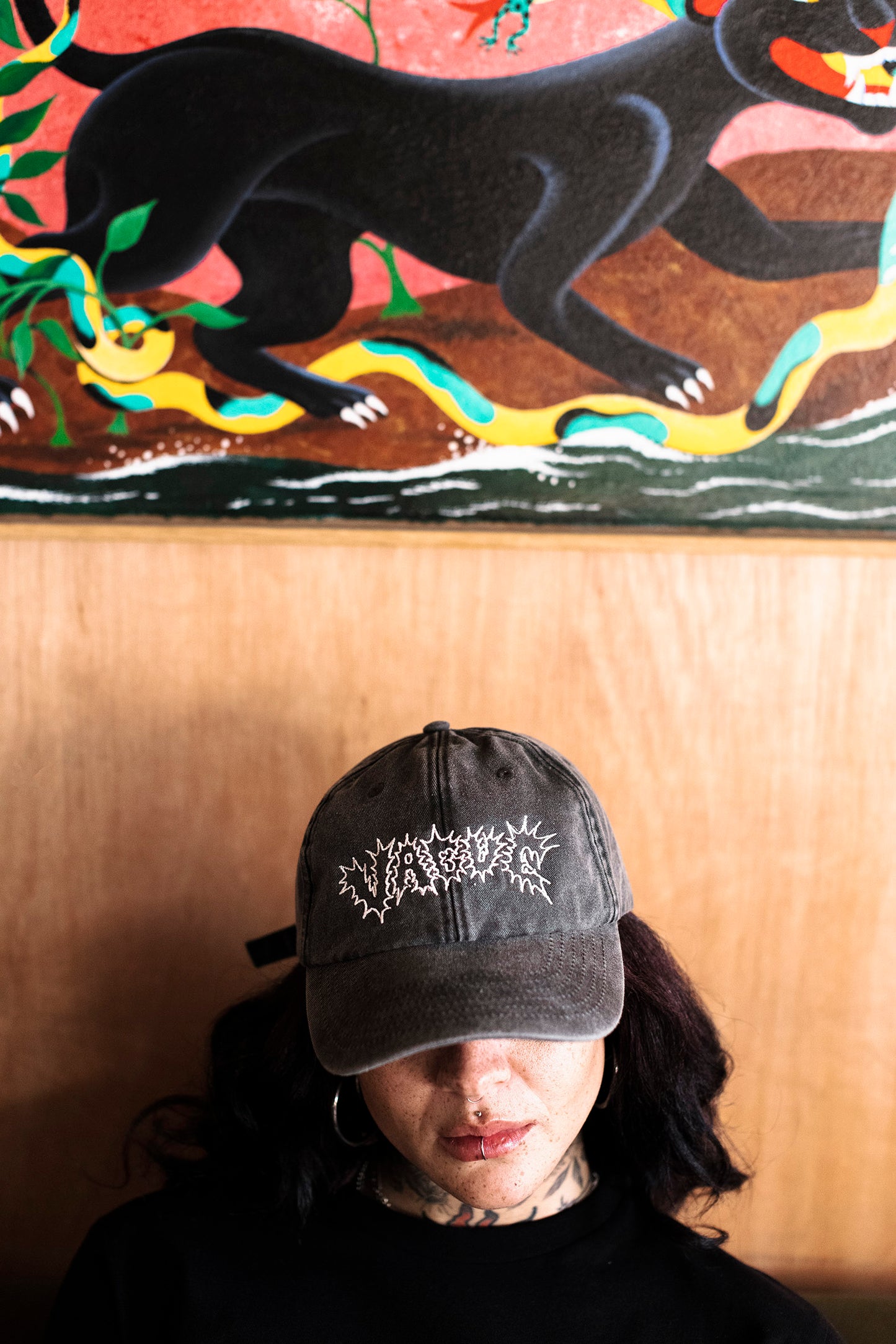 Vague - Sharmila Banerjee - Faded Hat - Vintage Black