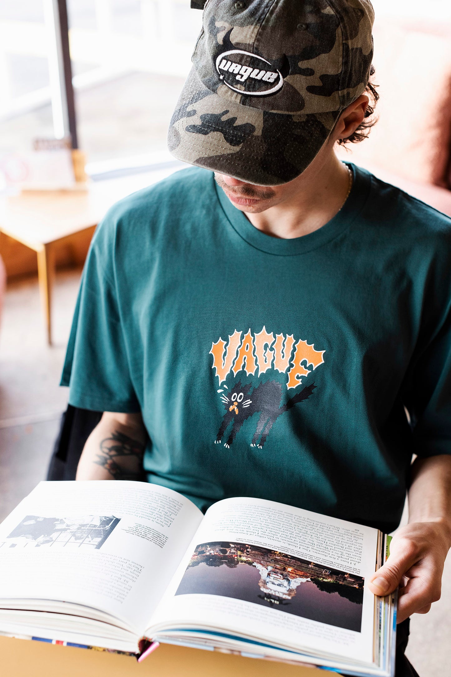 Vague - Secret Horny - Faded Hat - Vintage Camo