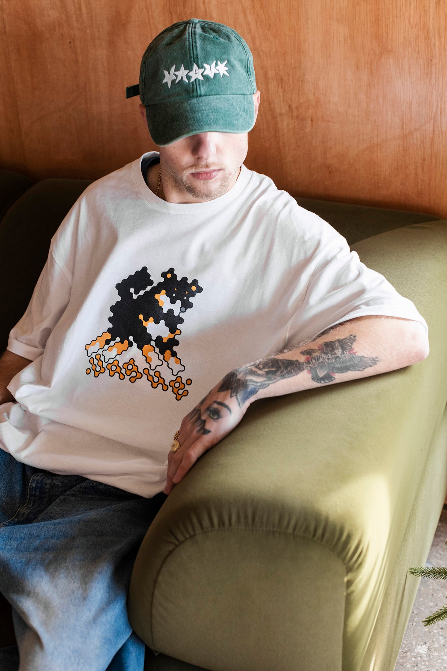 Vague - Joe O'Donnell - Vinnie - White T-Shirt