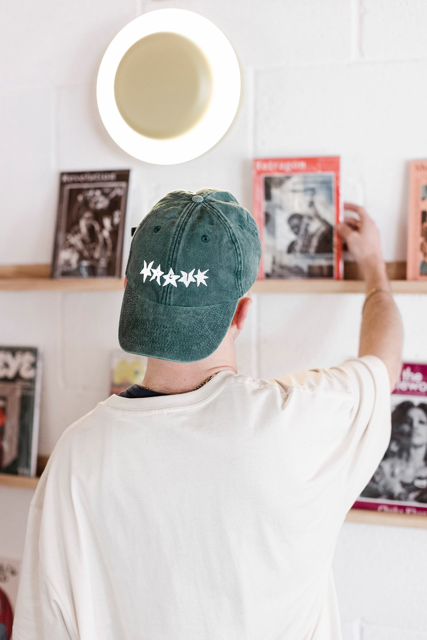 Vague - Ollie MacDonald Oulds - Faded Hat - Vintage Bottle Green