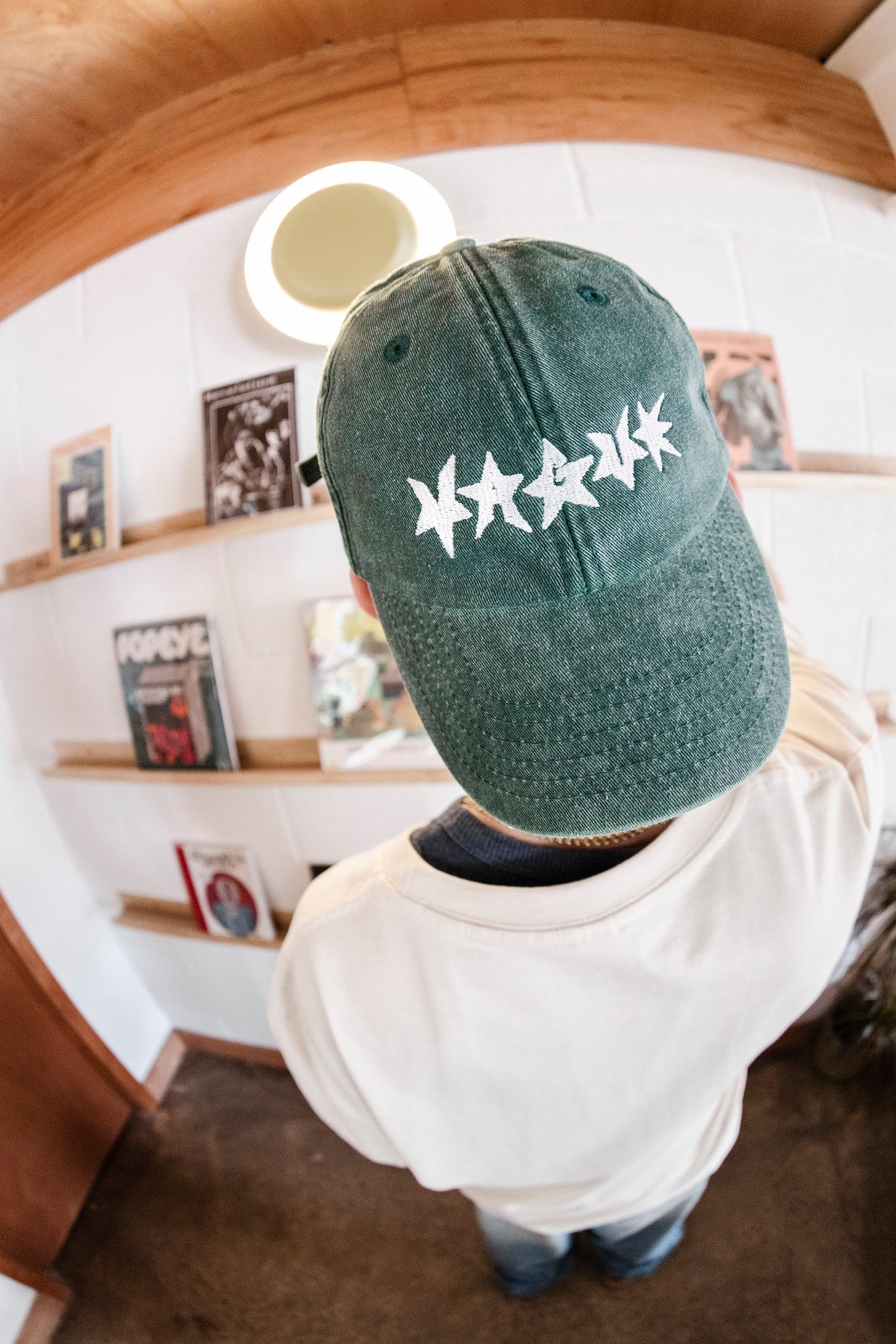 Vague - Ollie MacDonald Oulds - Faded Hat - Vintage Bottle Green