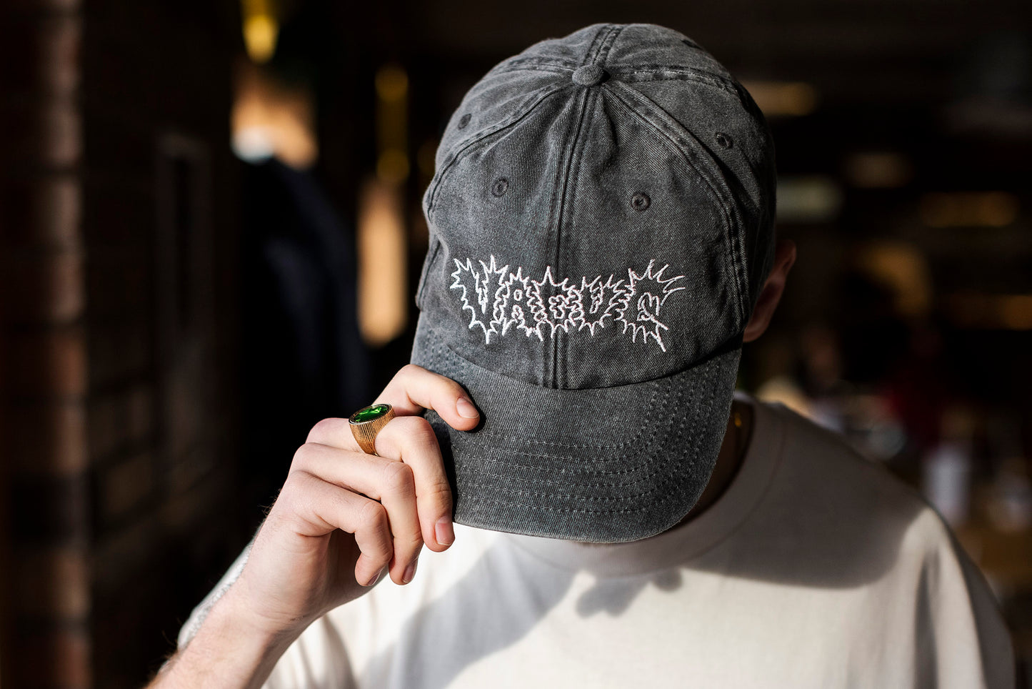 Vague - Sharmila Banerjee - Faded Hat - Vintage Black