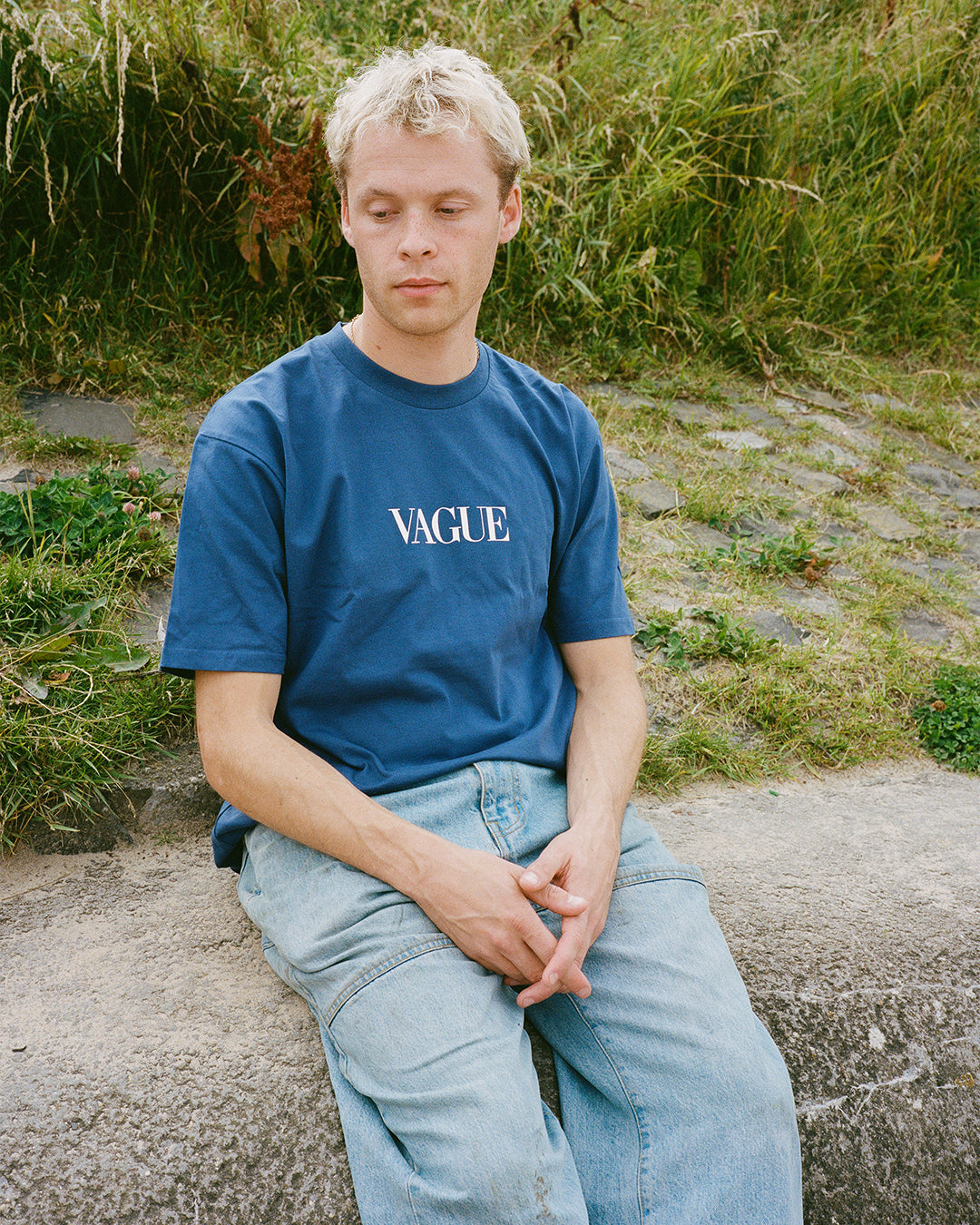 Vague - V@GUE - Cobalt T-Shirt