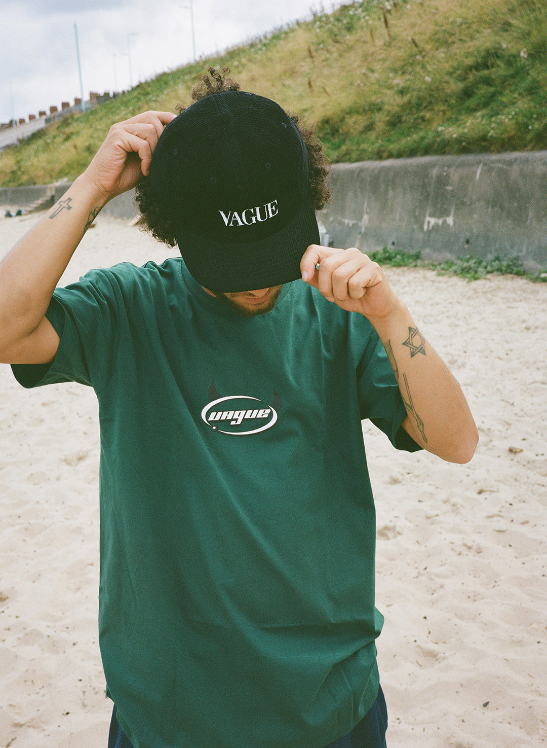 Vague - V@GUE - Cord Hat - Black