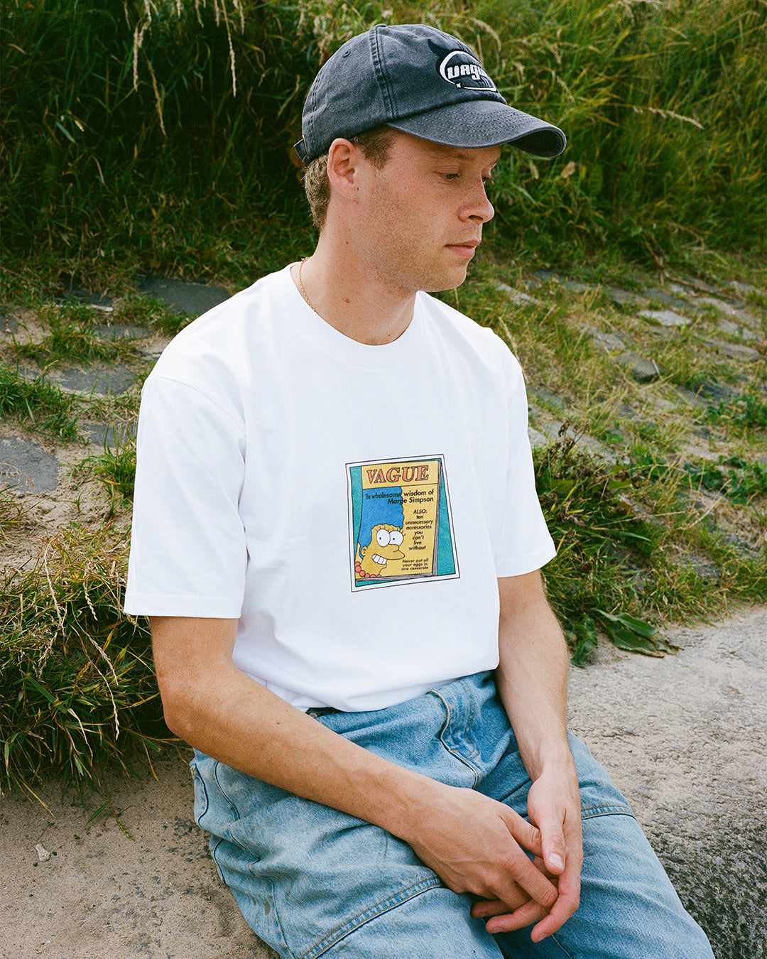 Vague - Marge - White T-Shirt