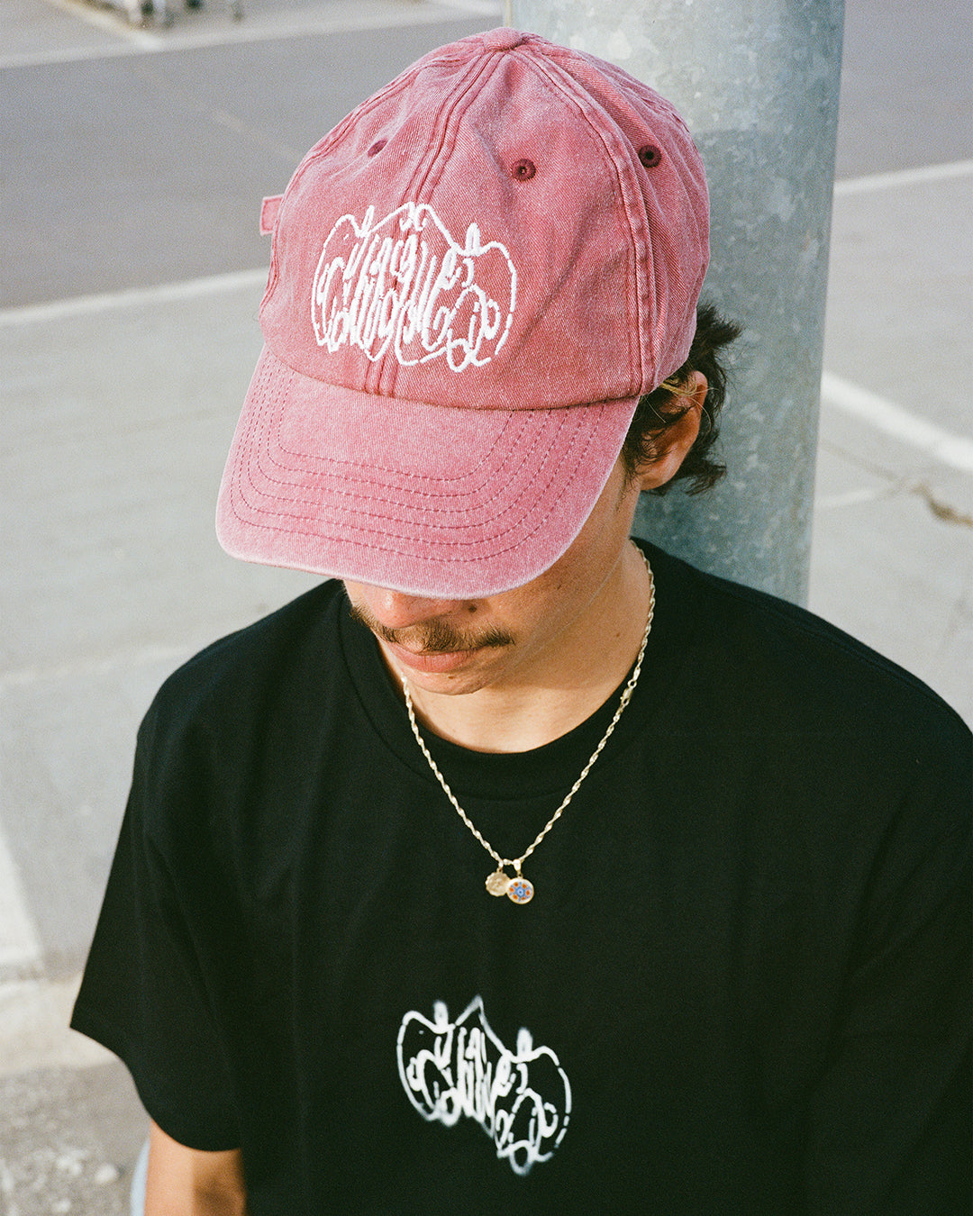 Vague - Kyler Garrison - Faded Hat - Vintage Red