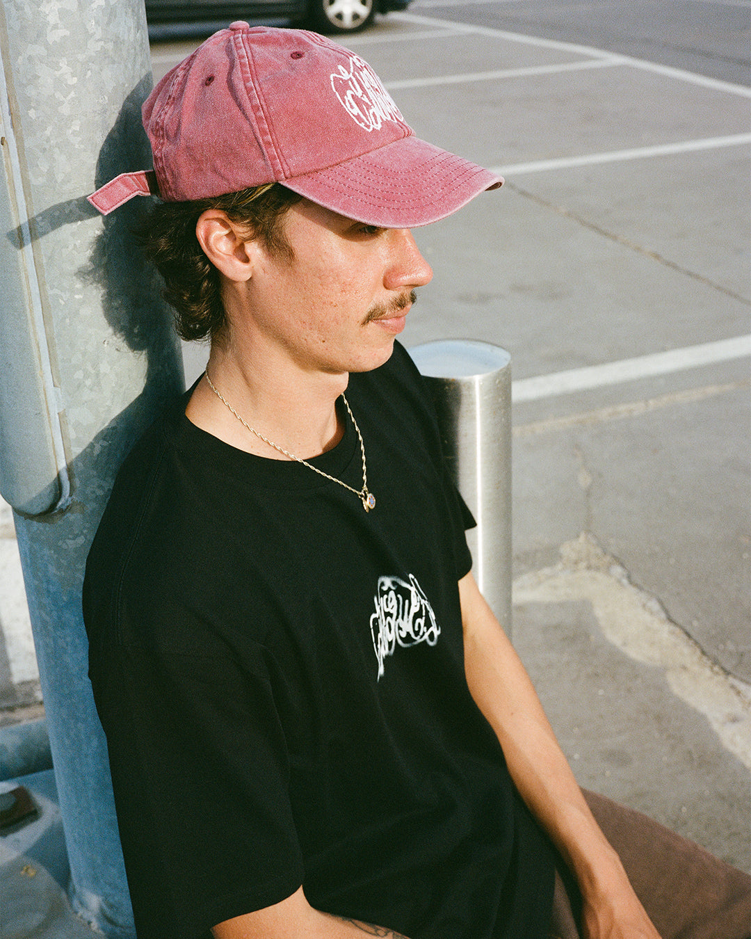 Vague - Kyler Garrison - Faded Hat - Vintage Red