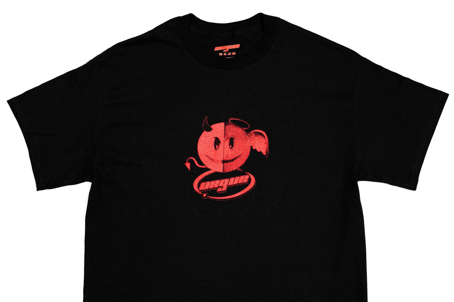 Vague - Cheeky Devil - Black T-Shirt