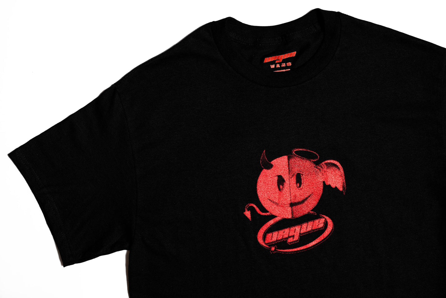 Vague - Cheeky Devil - Black T-Shirt