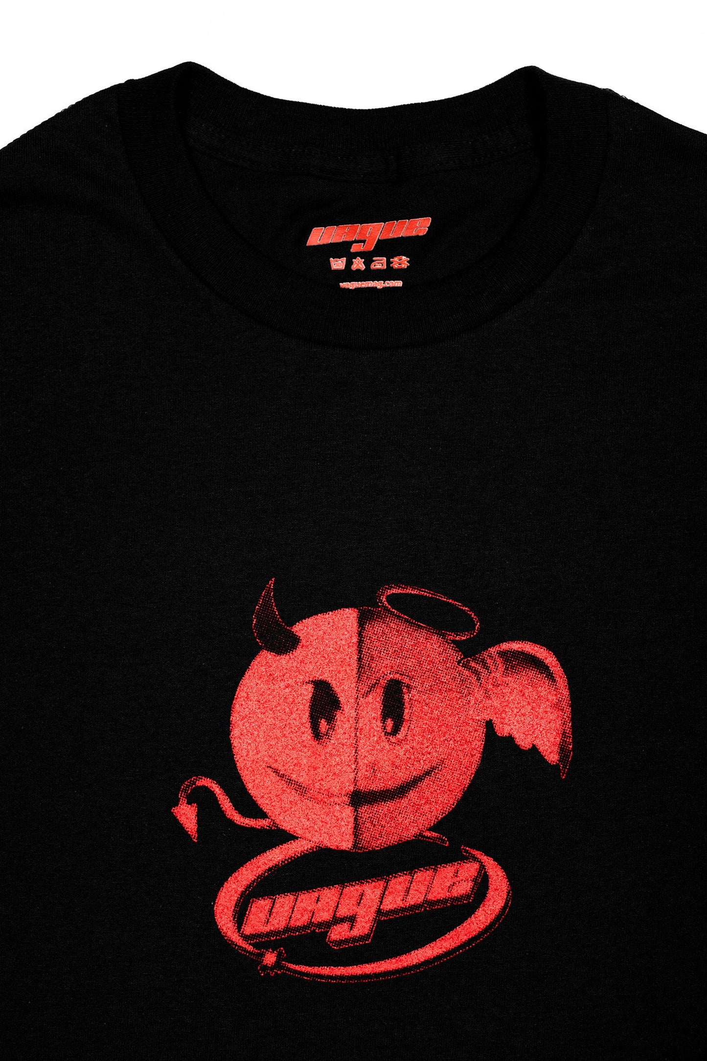 Vague - Cheeky Devil - Black T-Shirt