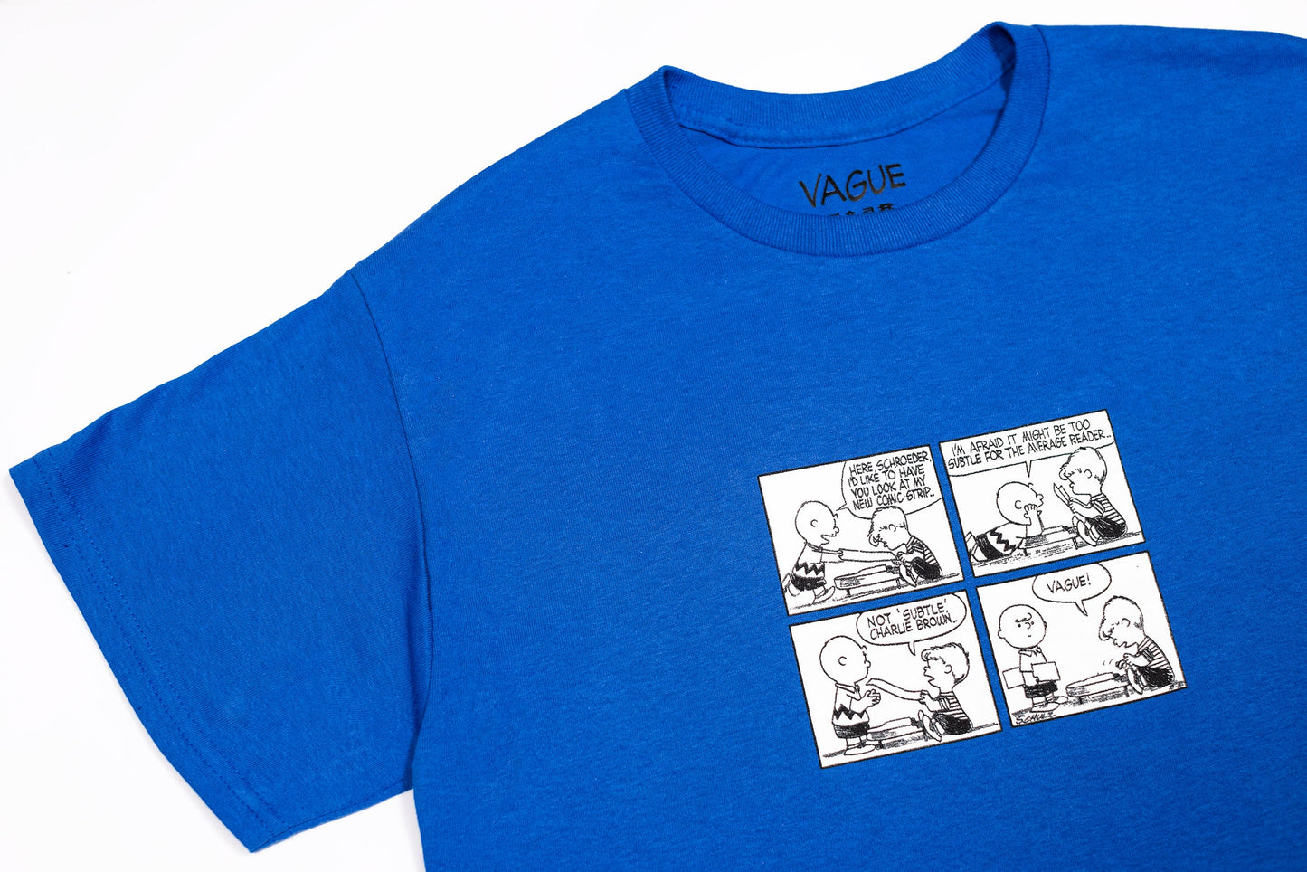 Vague - Subtle Vague - Royal Blue T-Shirt