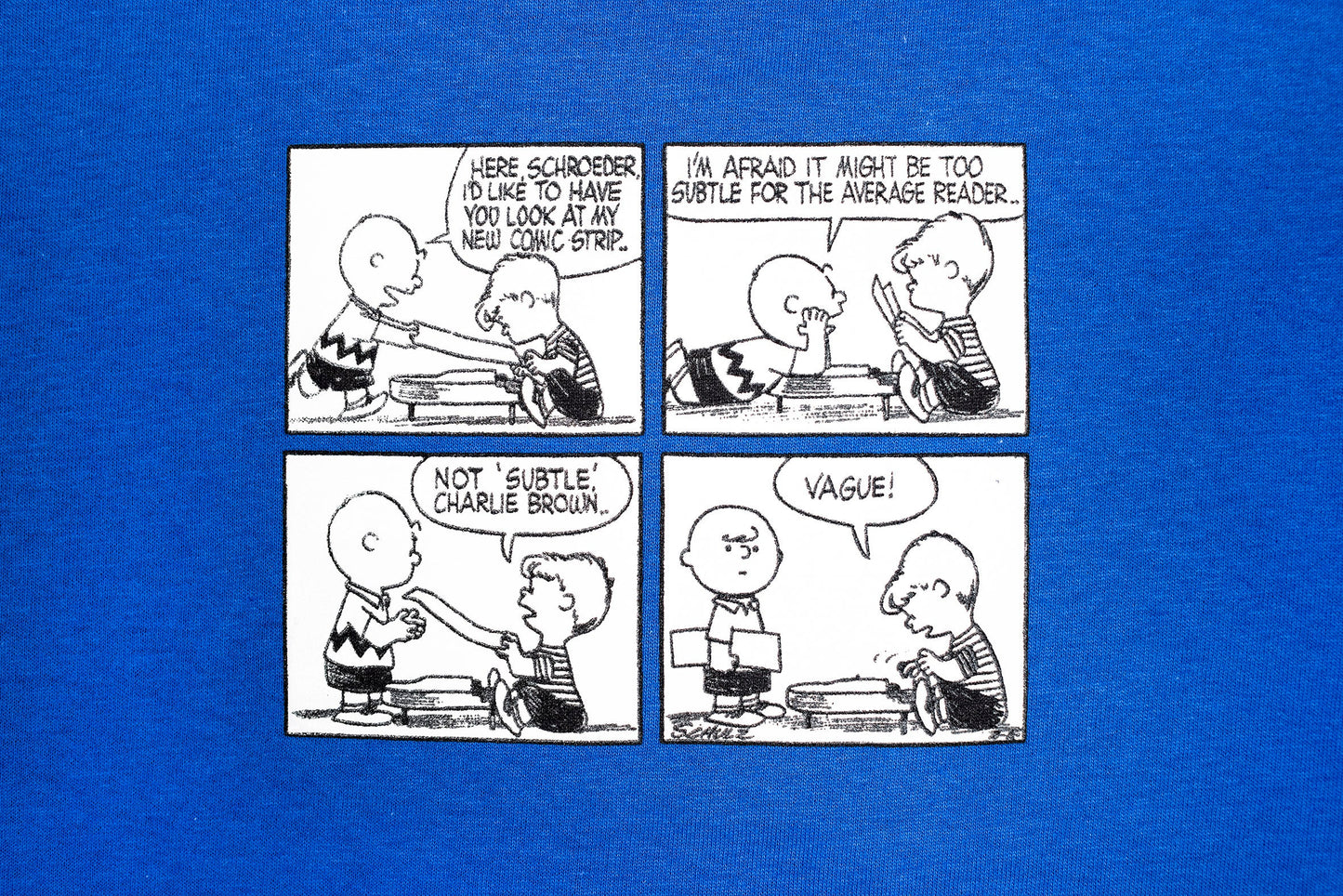 Vague - Subtle Vague - Royal Blue T-Shirt