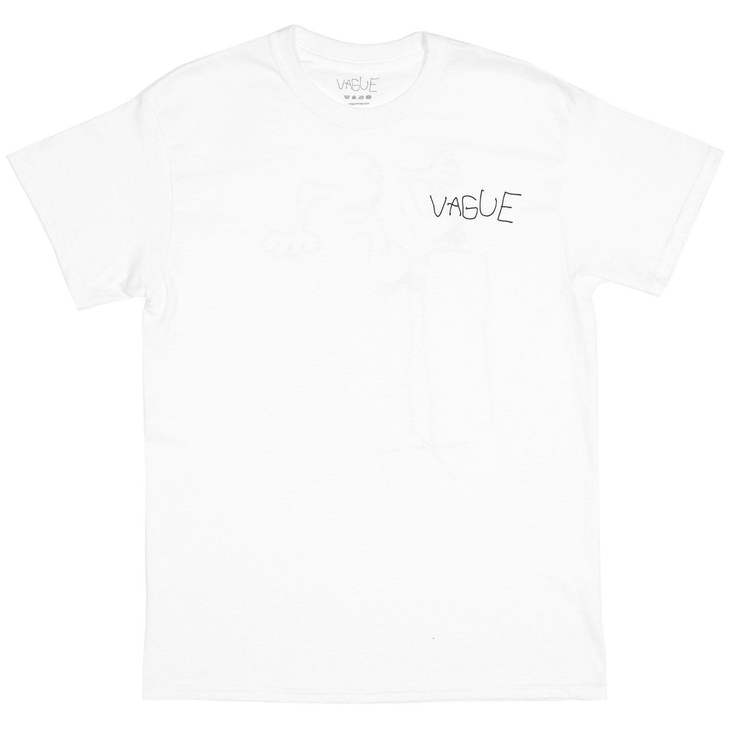 Vague x James Jarvis x Chewy Cannon - White T-Shirt