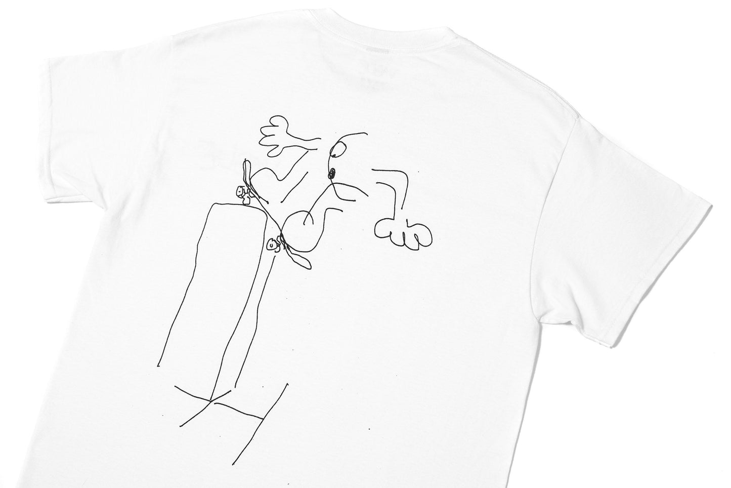 Vague x James Jarvis x Chewy Cannon - White T-Shirt