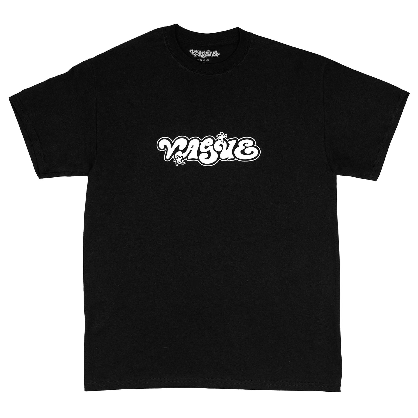 Vague x Kyle Platts - Bubble Type - Black T-Shirt