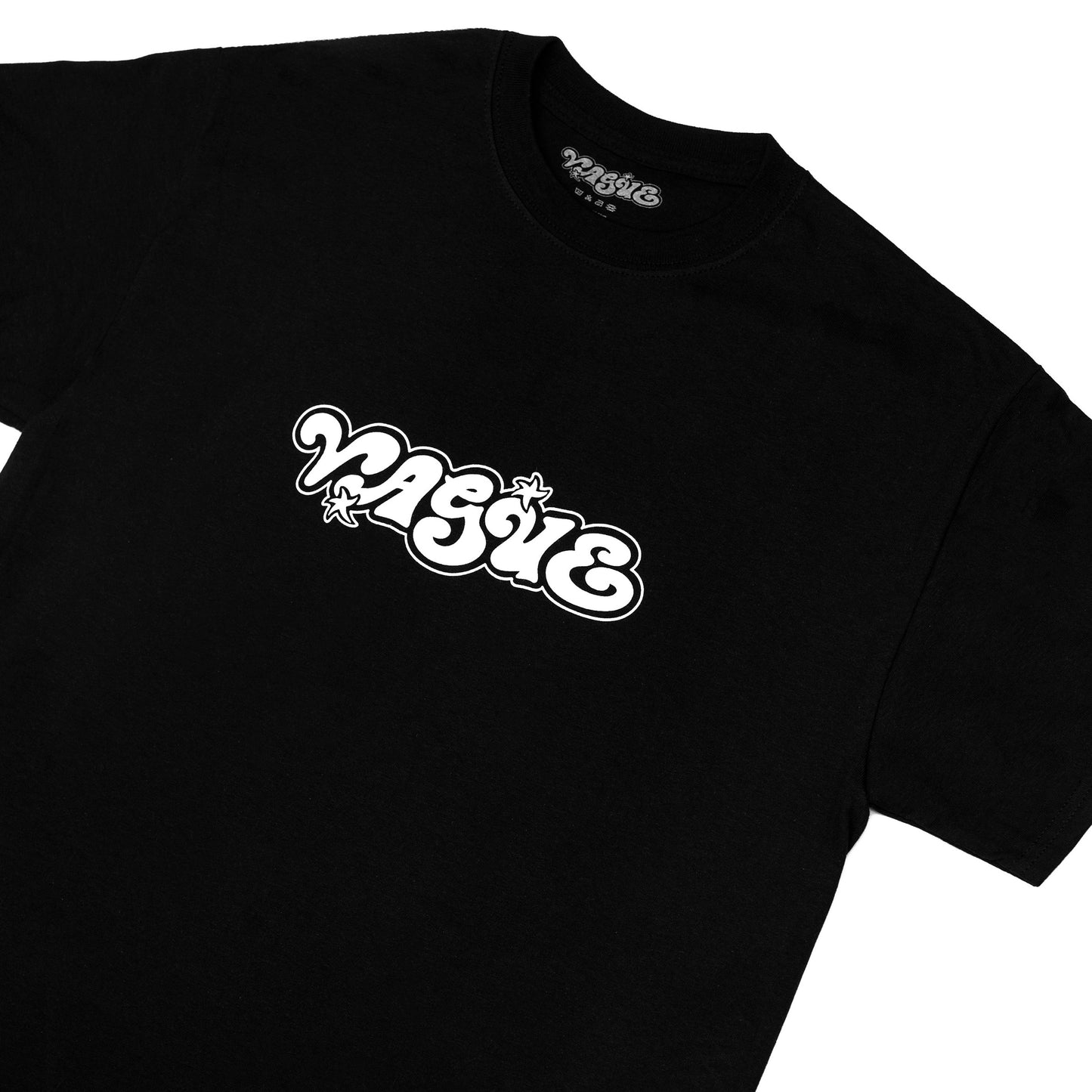 Vague x Kyle Platts - Bubble Type - Black T-Shirt