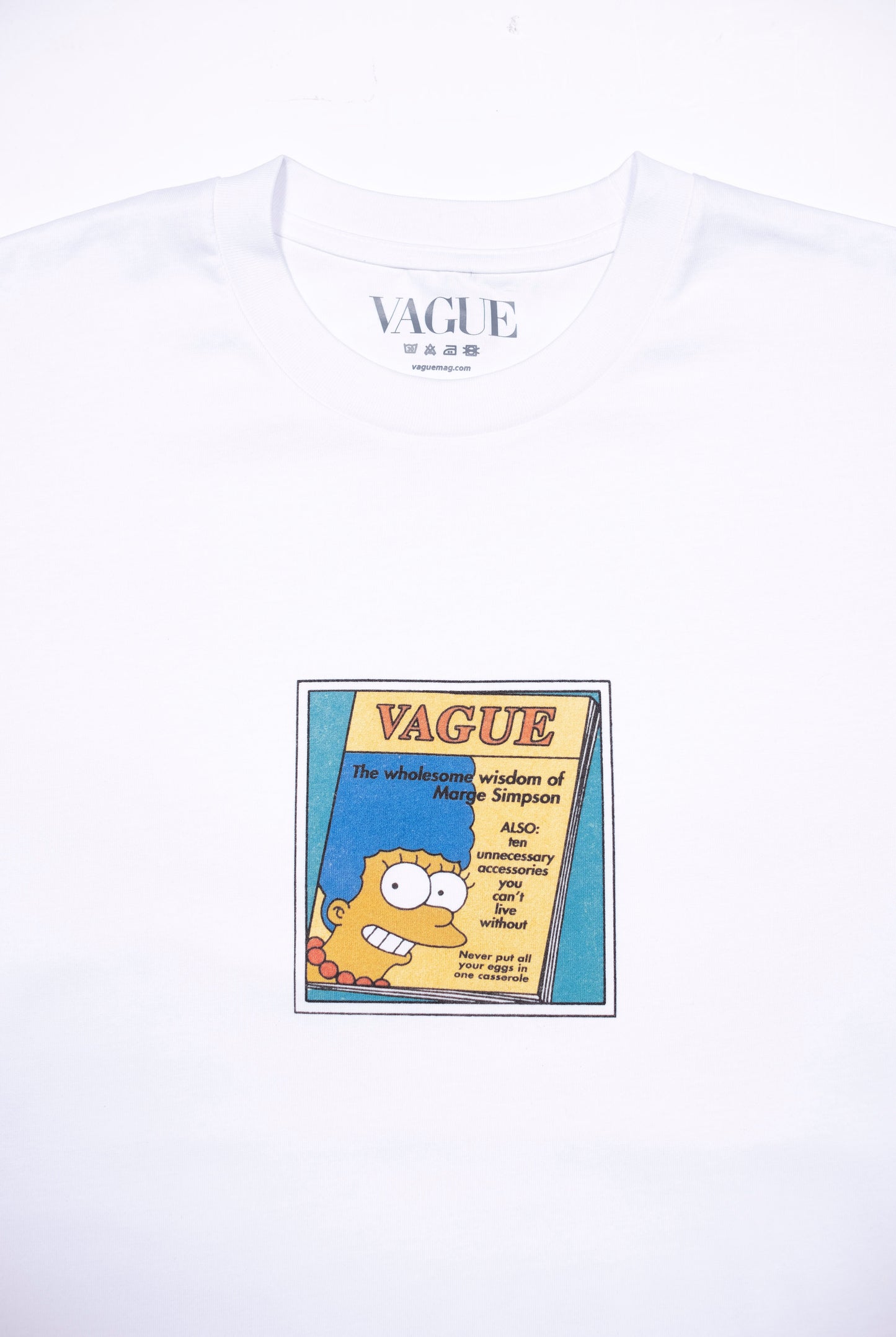 Vague - Marge - White T-Shirt