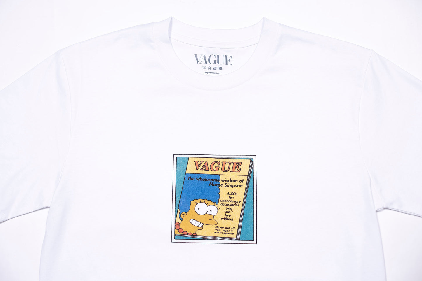 Vague - Marge - White T-Shirt