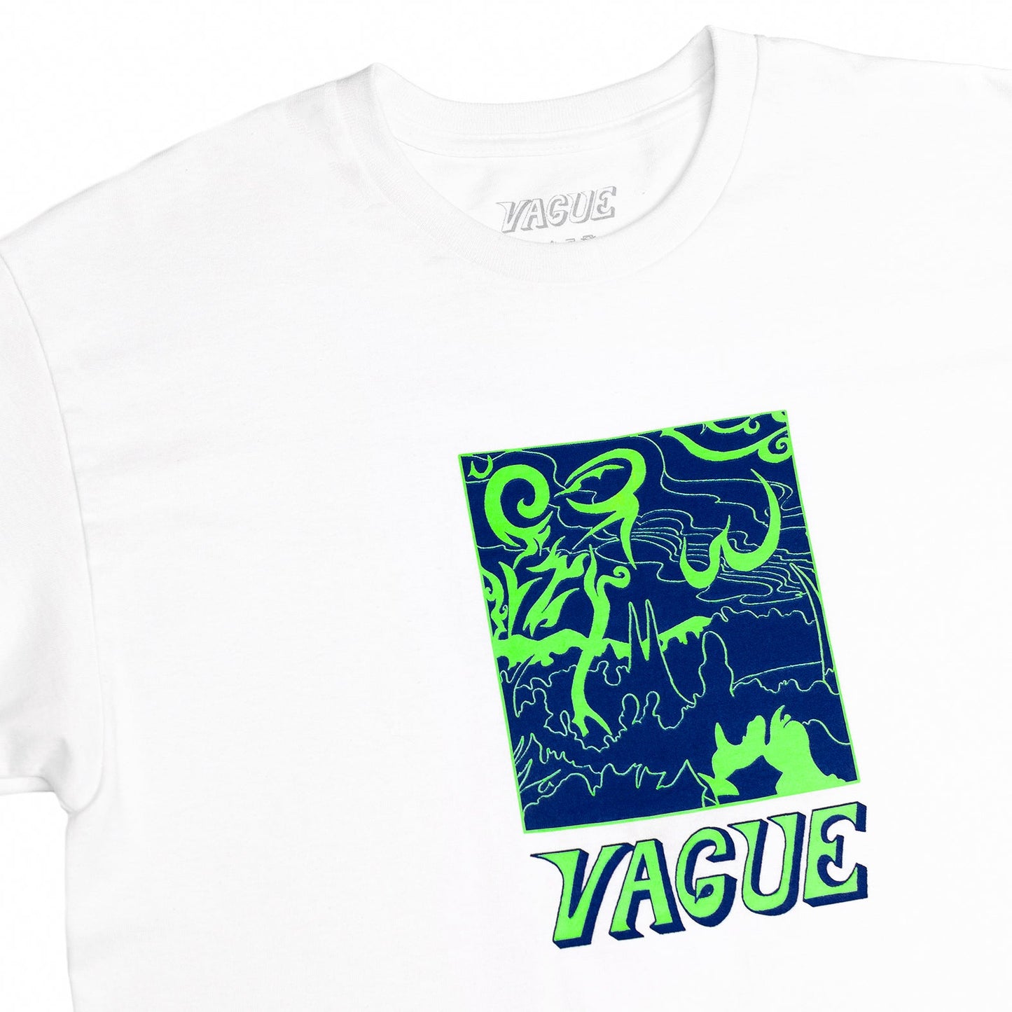 Vague x Gaurab Thakali - White T-Shirt