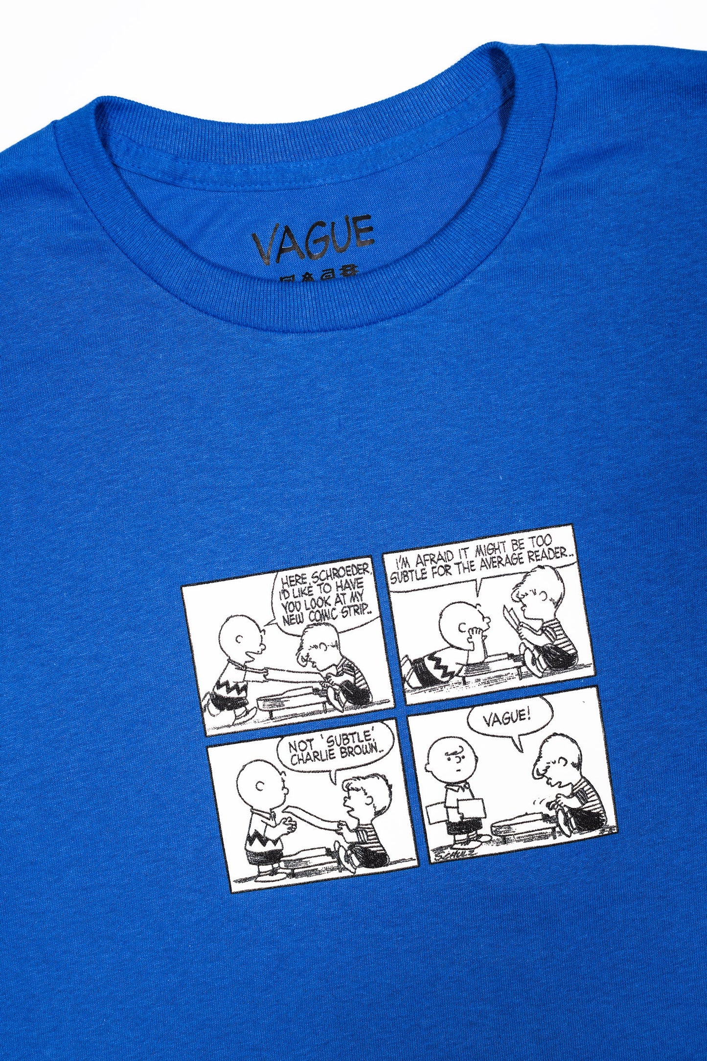 Vague - Subtle Vague - Royal Blue T-Shirt